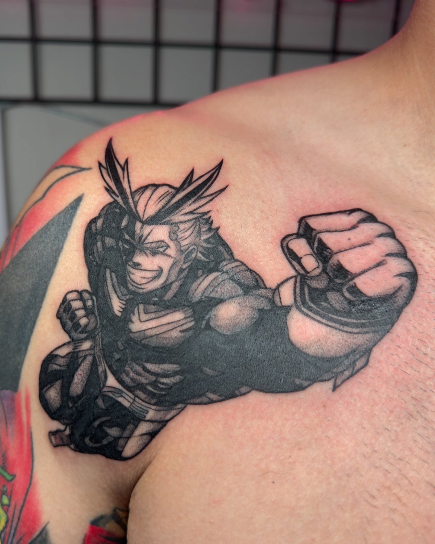 More sleeve filler for @rowdkill 💪🏽
&bull;
&bull;
&bull;
 #dallas #dtx #dfw #explore #dtxtattoos 
#tattoos #tatted #dfwtattoos #newink #explore #linework #tattooreels #reels #trendingaudio