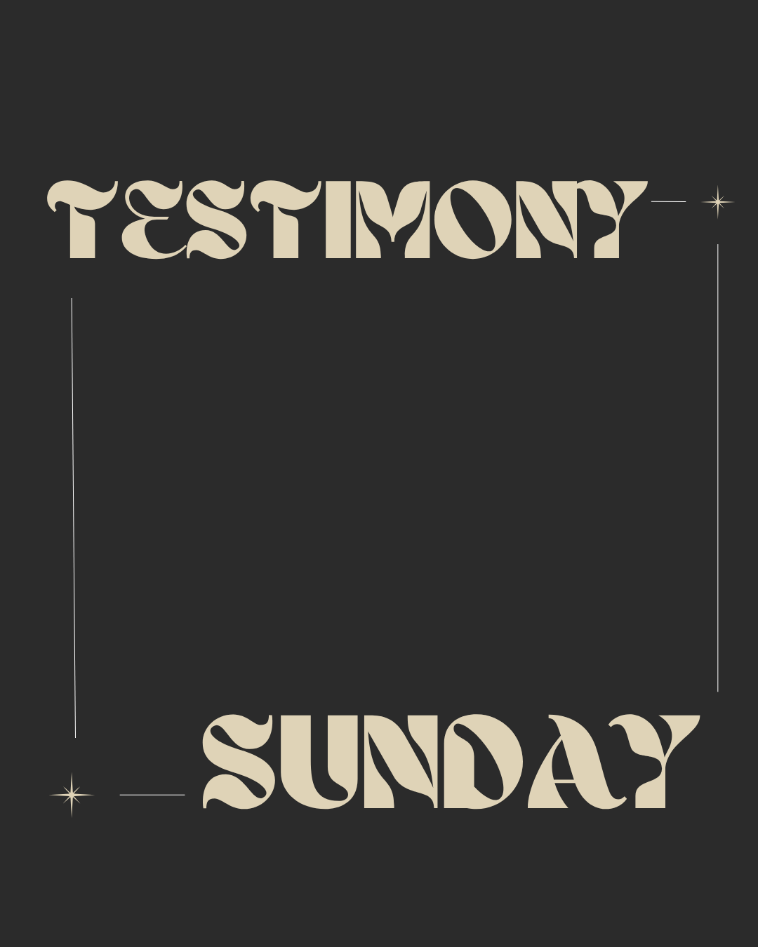 Testimony Sunday