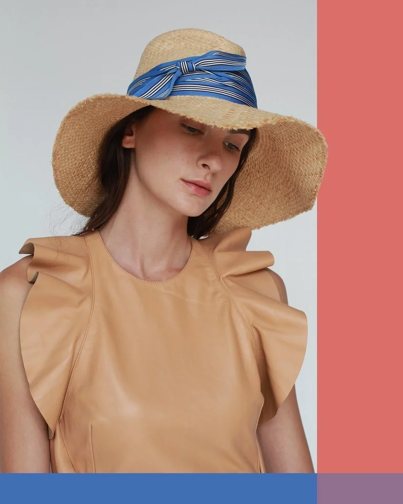 Lola HATS ストローハット Lola Hats ベージュ ストローハット Lola