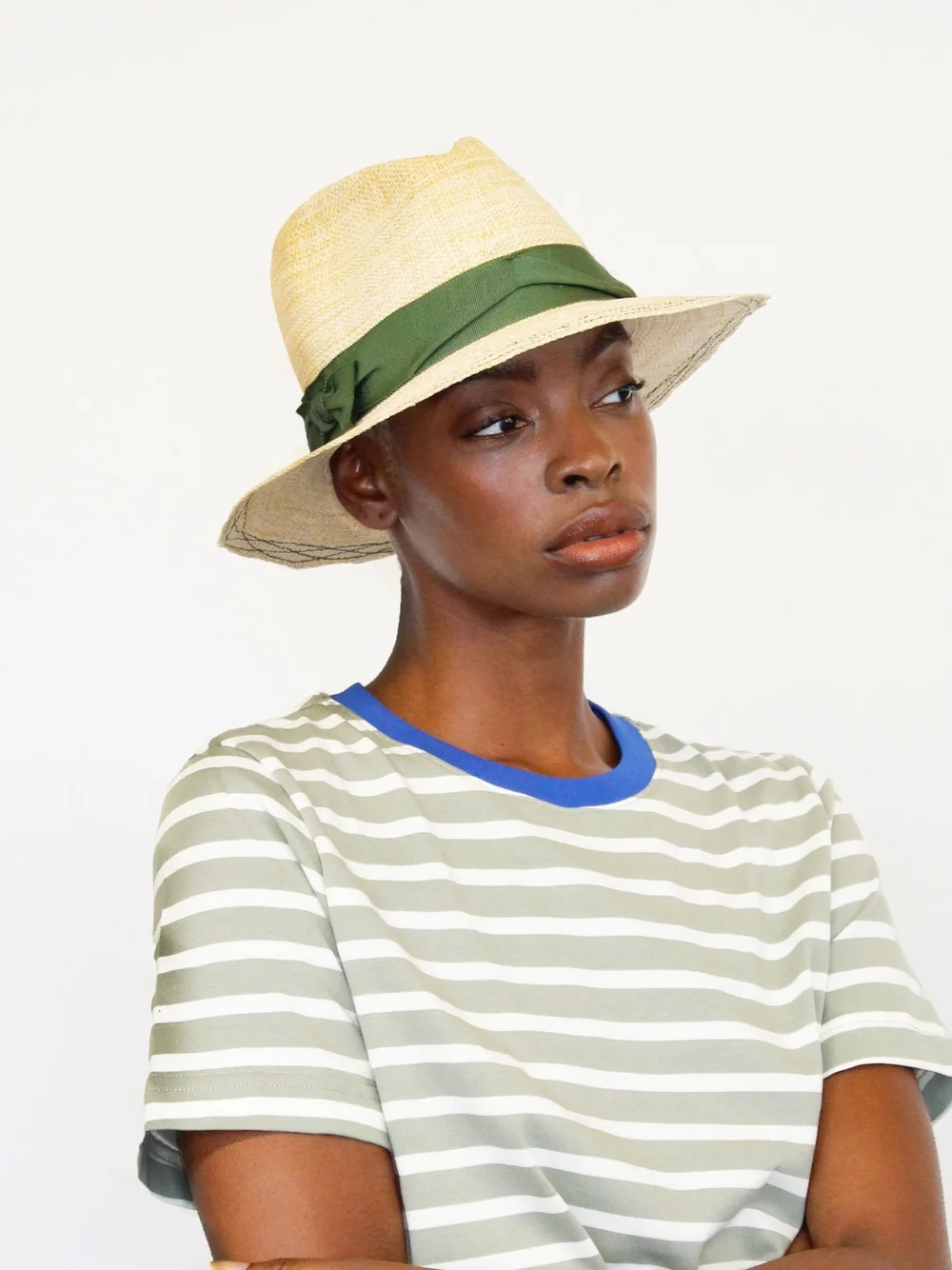 NEW LOLA HATS women\'s snap cap in black/grey Lola Hats Women main image 2