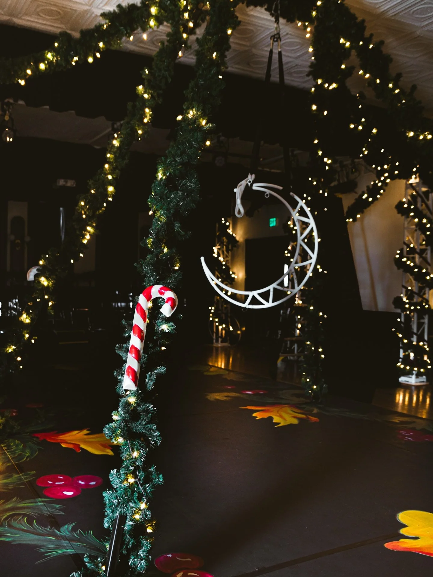 Tonight, the world of Moonlight Elves comes alive! Let the magic and mischief begin... ❄️🌙

Presented by: @theartibus @ostarrynite 
Floors by: @tomvarani 

#savoydenverevents #thesavoydenver #denvertheater #thingstodoindenver #holidayevents #fivepoi