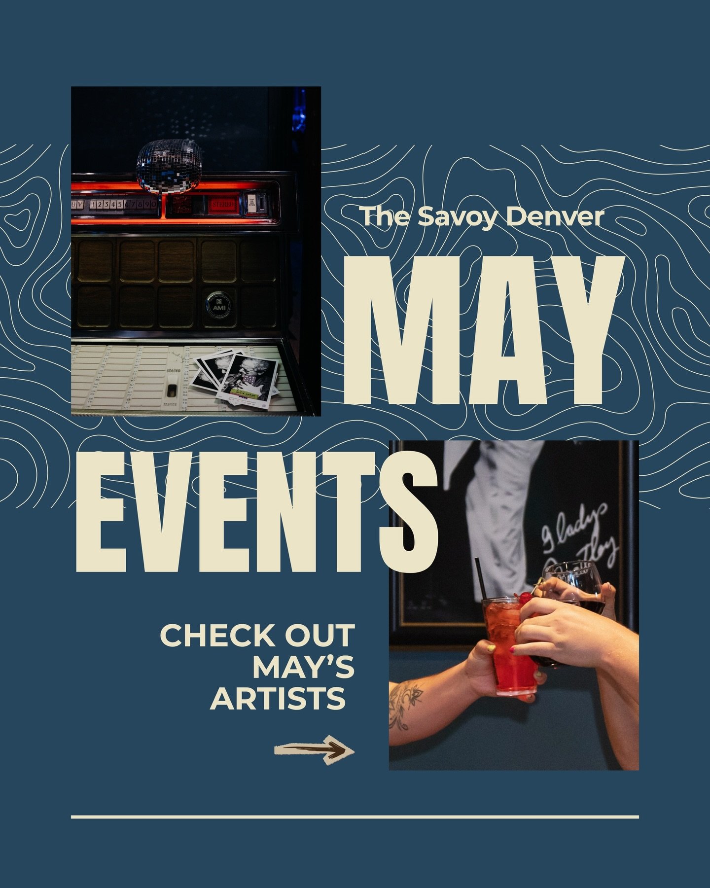 May is calling&hellip; ✨
🎟️ Tickets + enrollment are open.

Featuring:
@reveriedanceco @theartibus @mas.presents @amandinapascali @ostarrynite @betctheatre @toddsullivan1000 @artistsamongstusdenver 

#savoydenver #thingstodoindenver #denverlivemusic