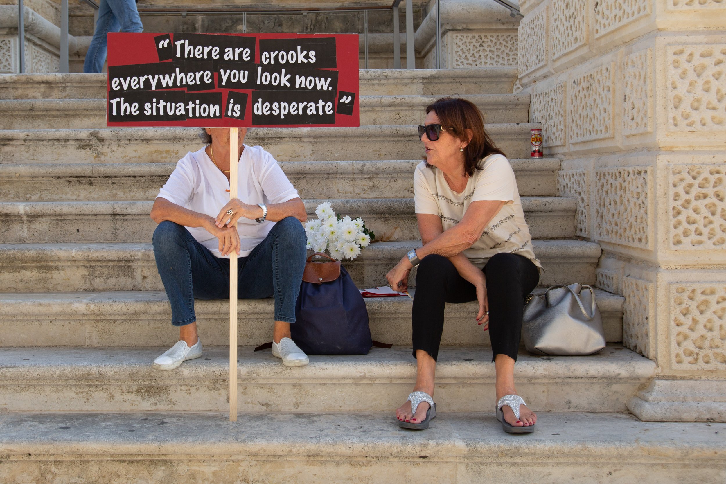 04 - 22 Oct 17 - National Protest Valletta People with Banner.jpg