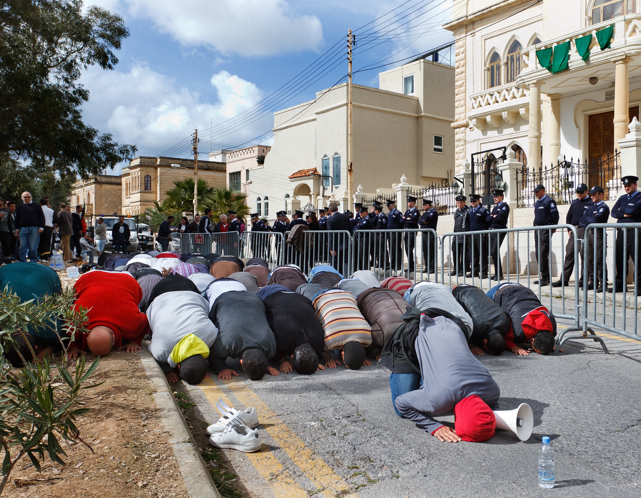 2011 - Libyan Crises Protest Embassy Balzan--8.jpg