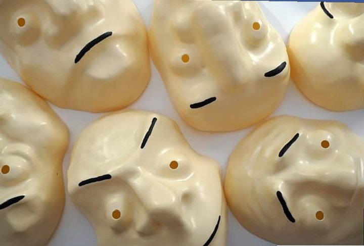 cheap masks set for schools, teaching masks, trestle masks