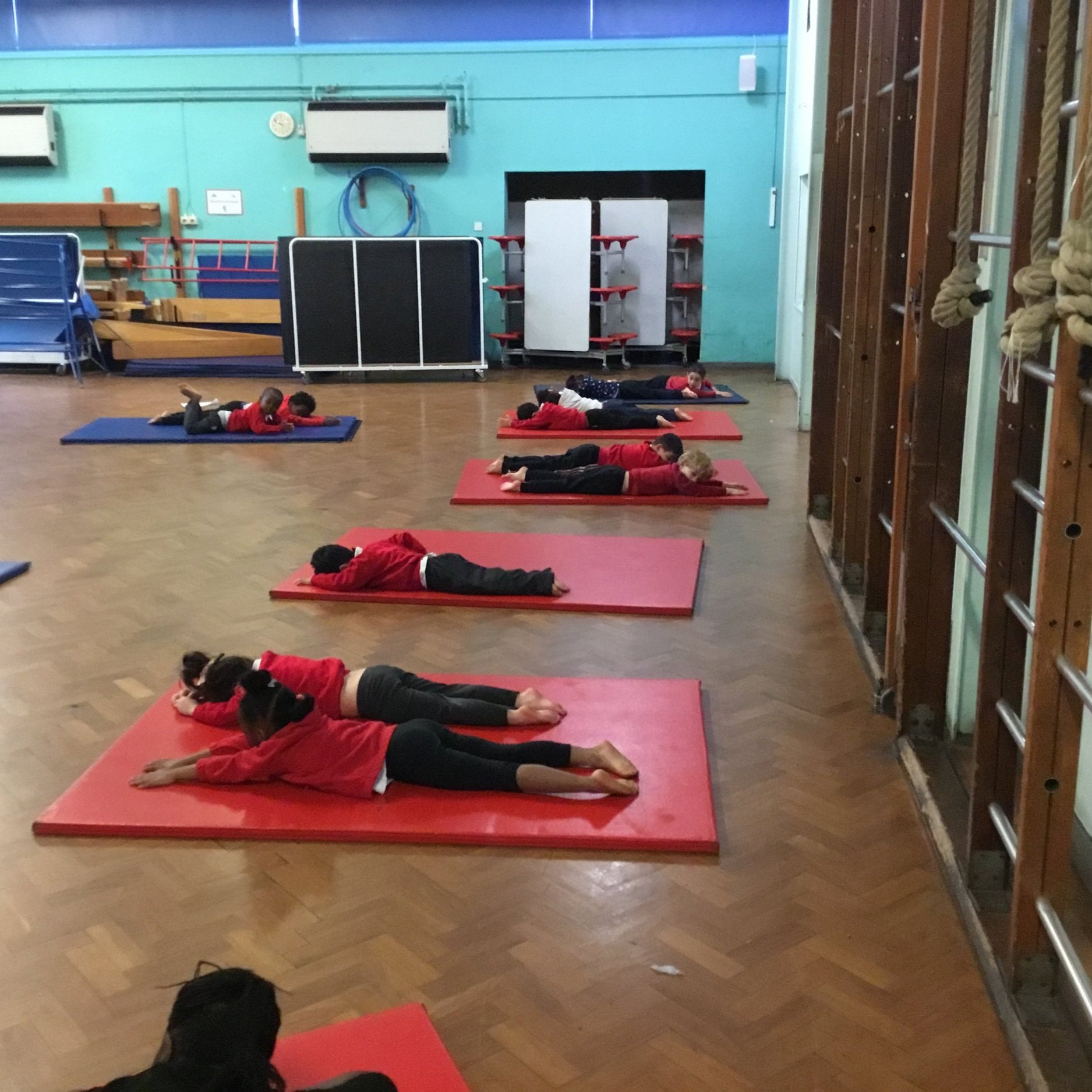 Transitions in gymnastics