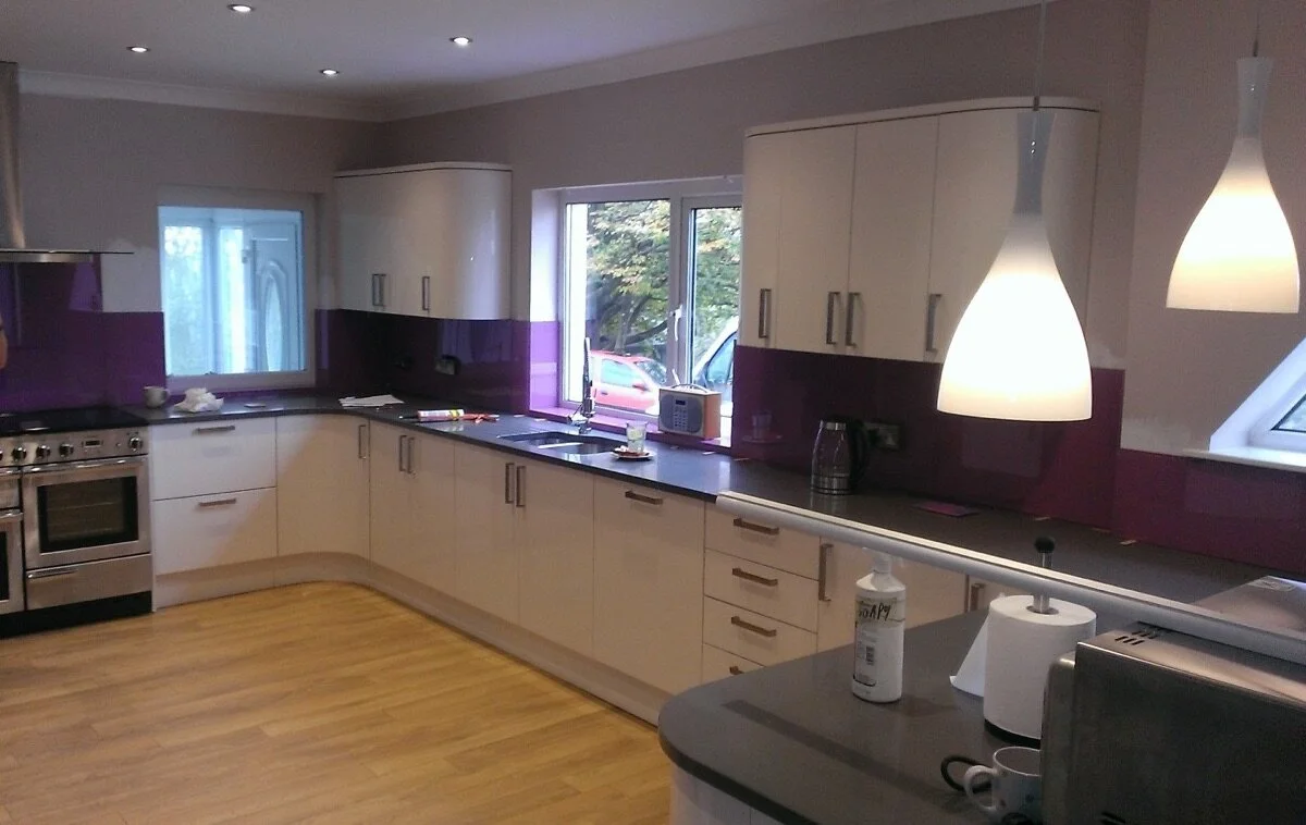 Furniture Living Room Furniture Premier Range Black Glass Radiator