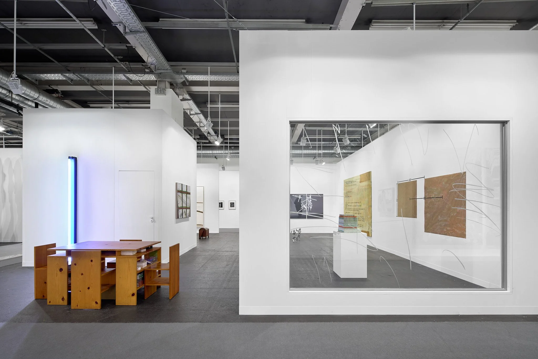 Peter Freeman at Art Basel