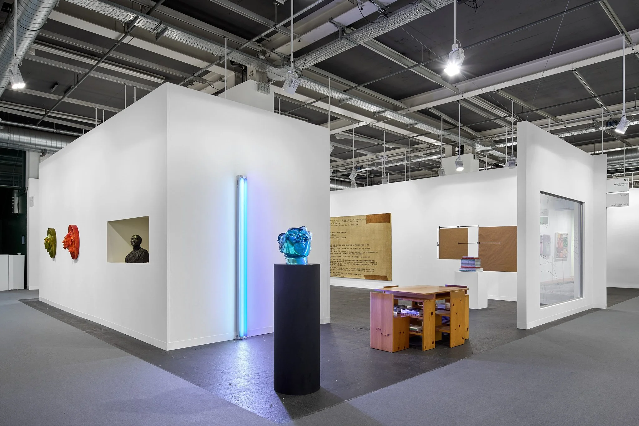 Peter Freeman at Art Basel