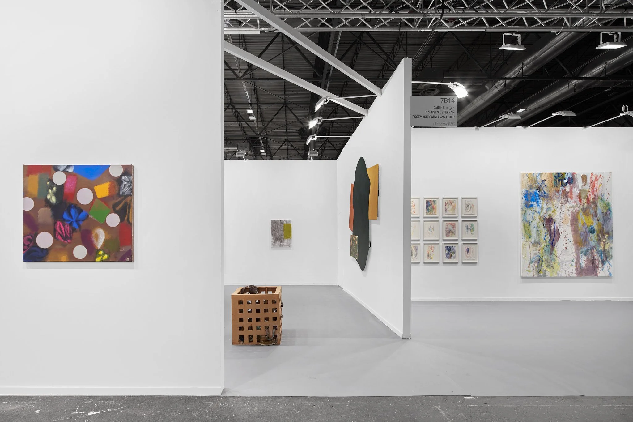 Rosemarie Schwarzwälder & Naechst Stephan at Art Basel
