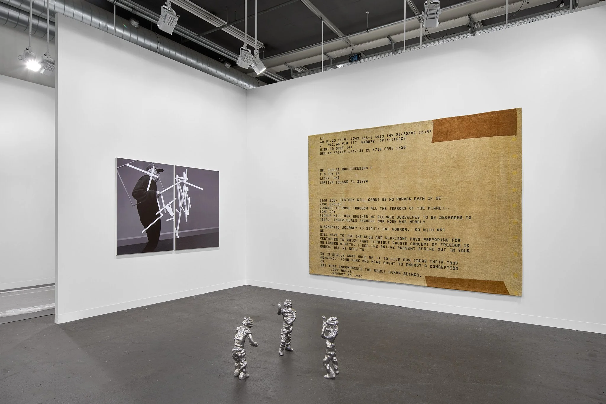 Peter Freeman at Art Basel