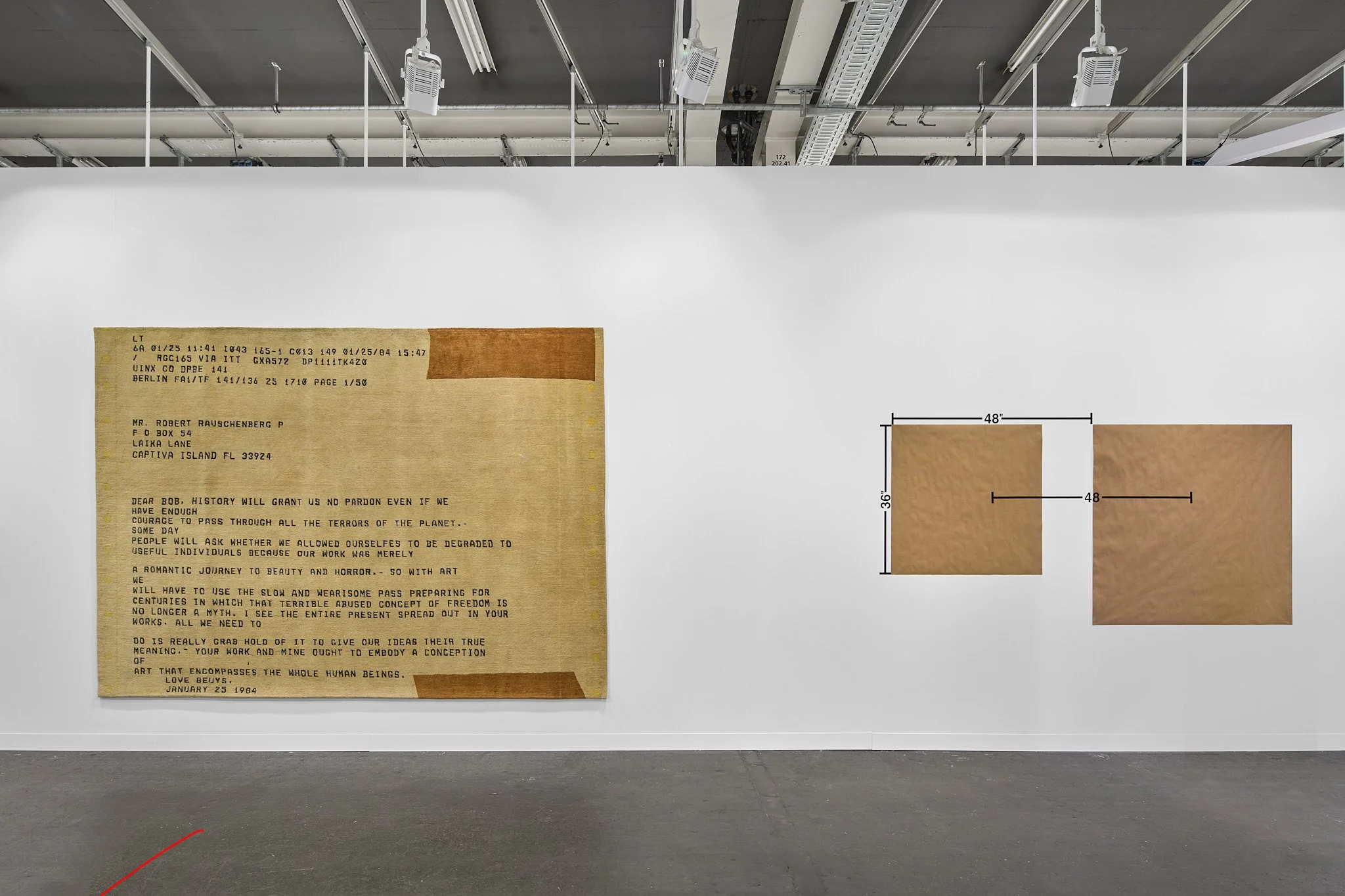 Peter Freeman at Art Basel