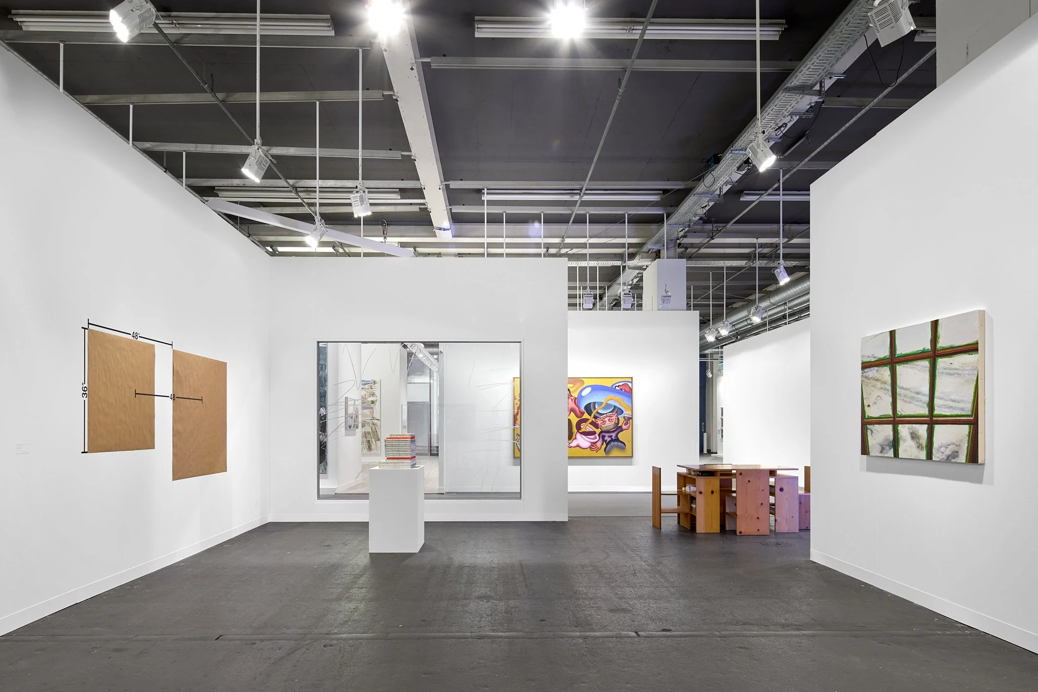 Peter Freeman at Art Basel