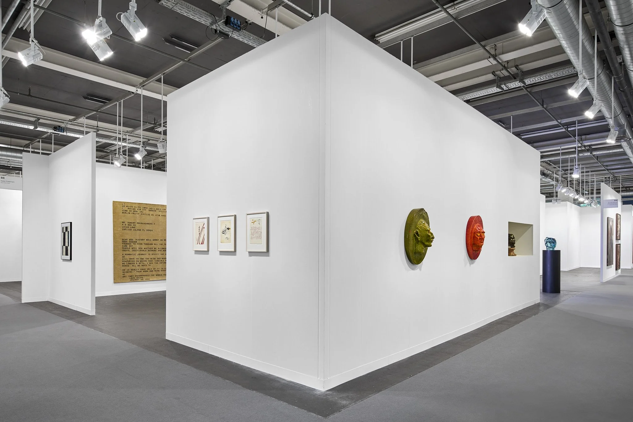Peter Freeman at Art Basel