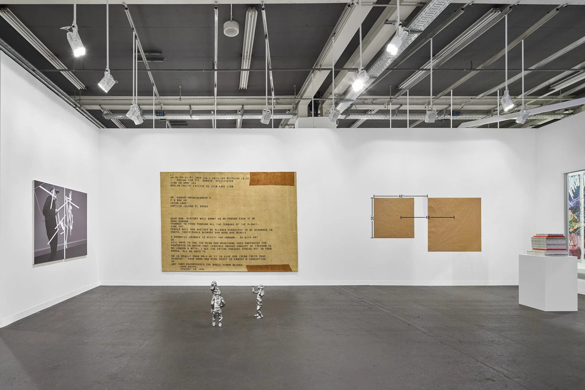Peter Freeman at Art Basel