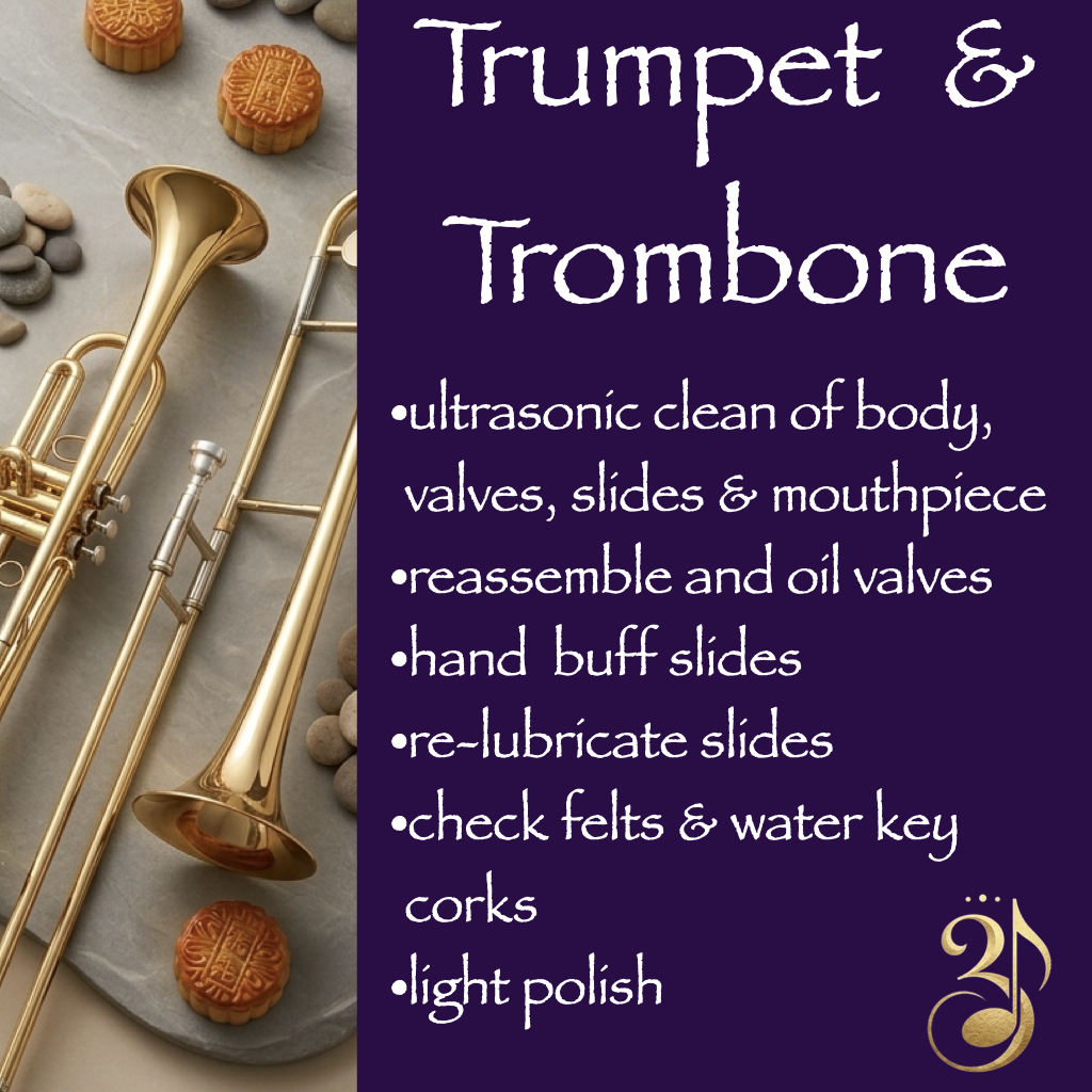 Trumpet & Trombone Servicing