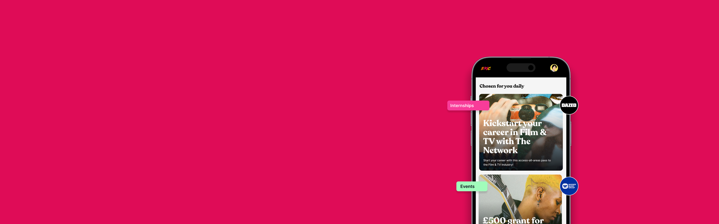 Keeping Up With The Creative Industries — ERIC | Creative Career App