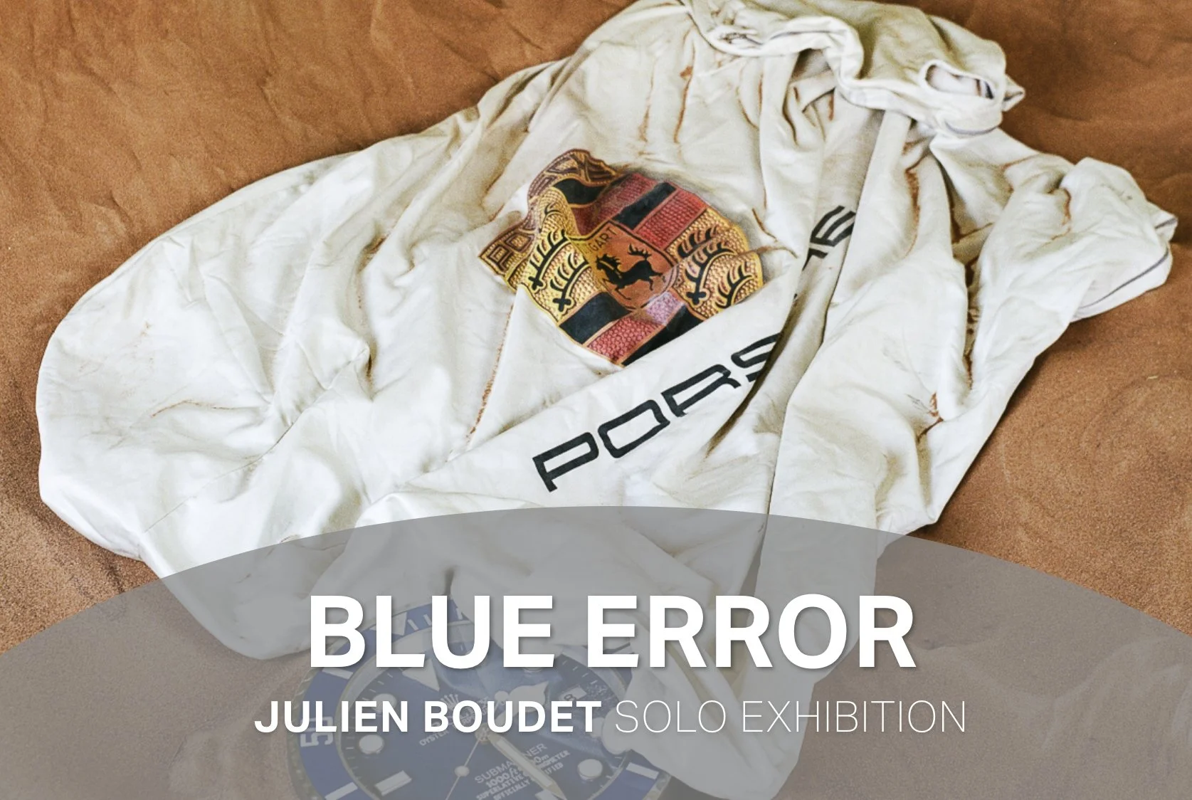 Blue Error - Julien Boudet Solo Exhibition