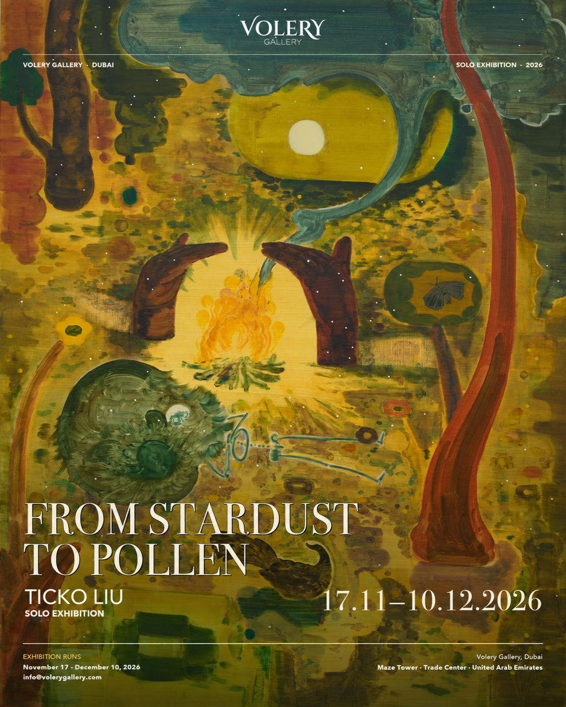 From Stardust to Pollen - Ticko Liu Solo Exhibition
