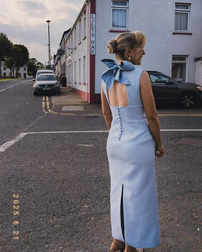 #TheKerry. Powder blue perfection. 
Shop custom now at www.smllondon.com #smllondon