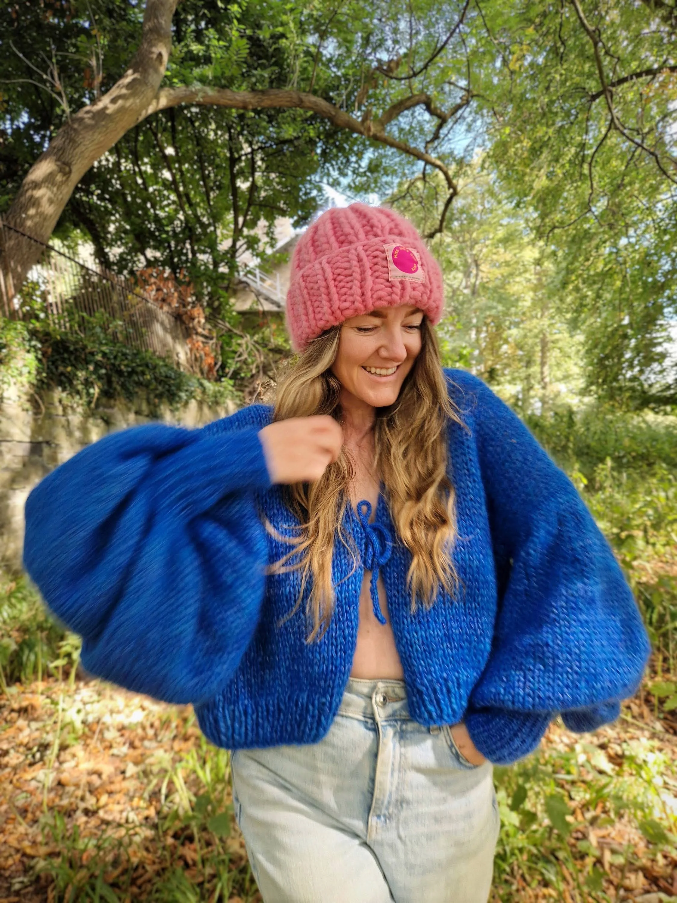 Hand-knit Luxury MSGK Hat - Original Pink - Pre-Order