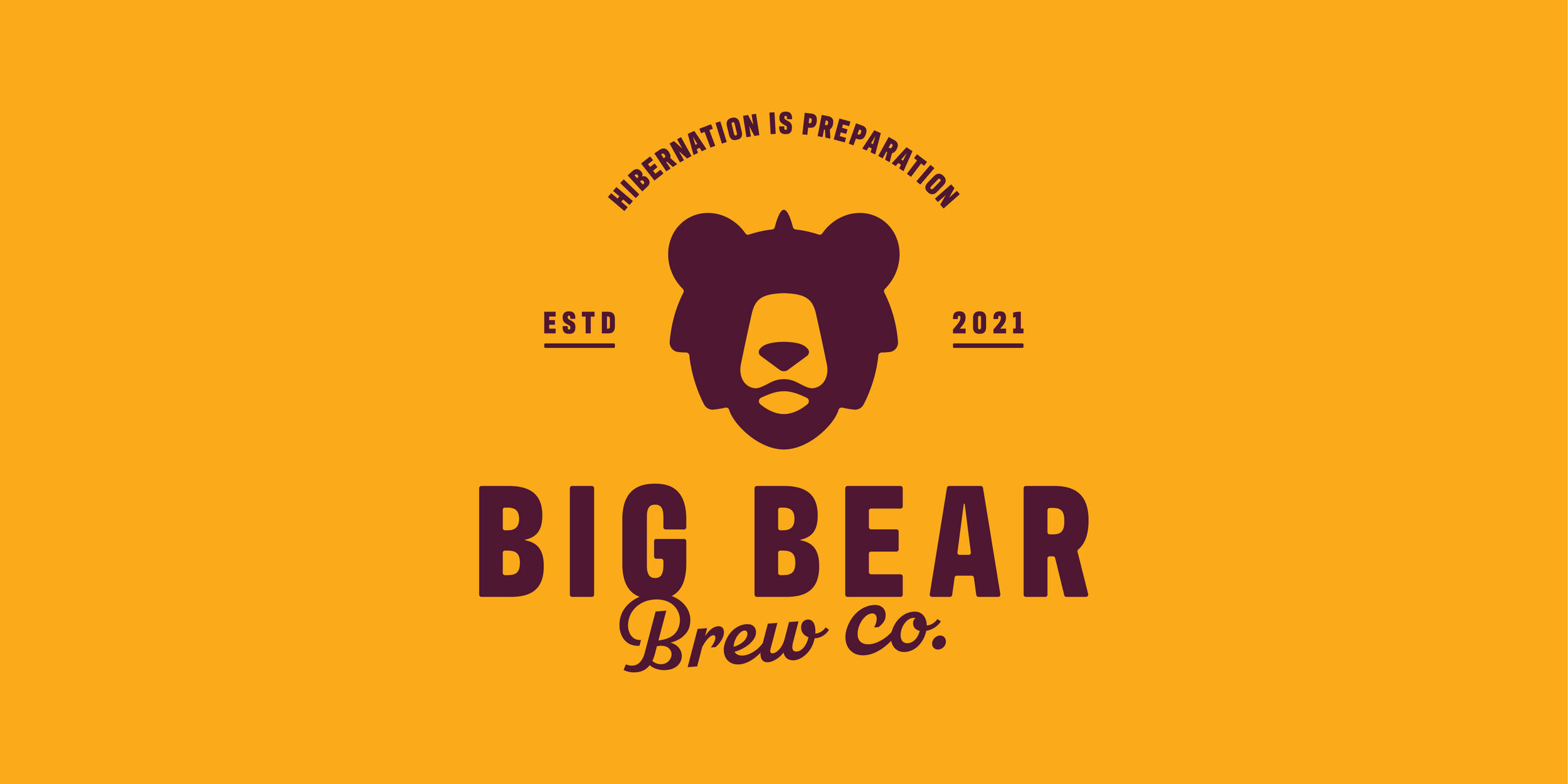 Big Bear Brew Co - Craft Beer Logo Identity Design — Nick Budrewicz Design