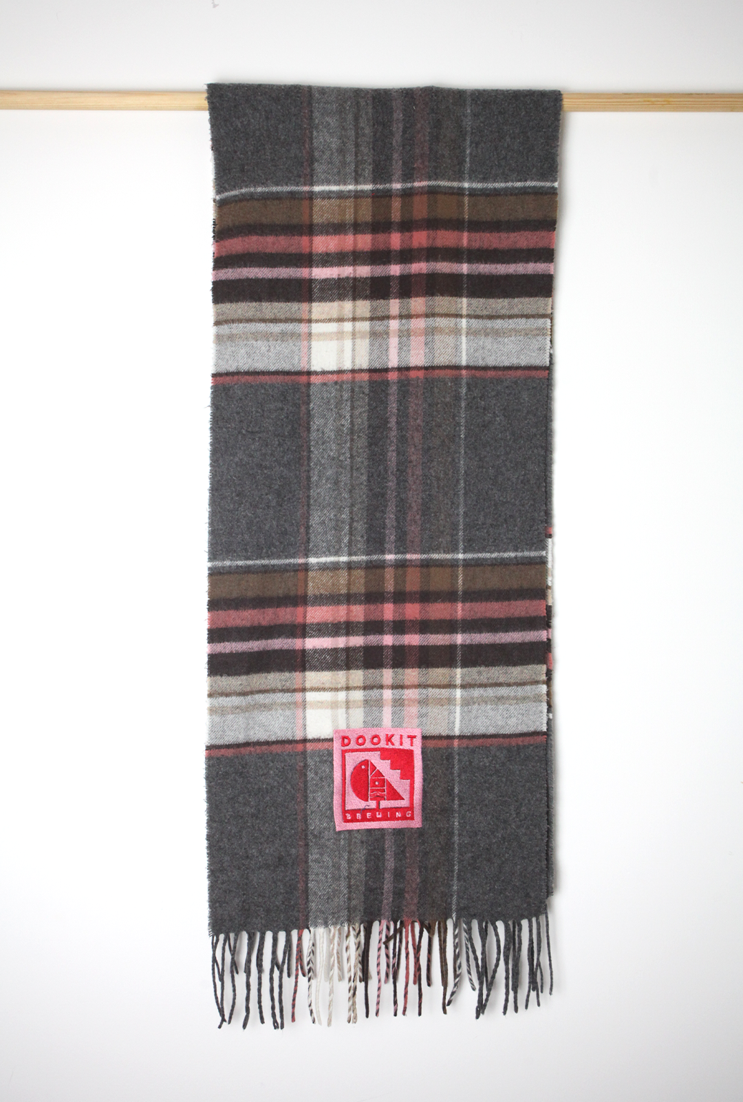 Dookit Brewing Vintage Wool Scarf