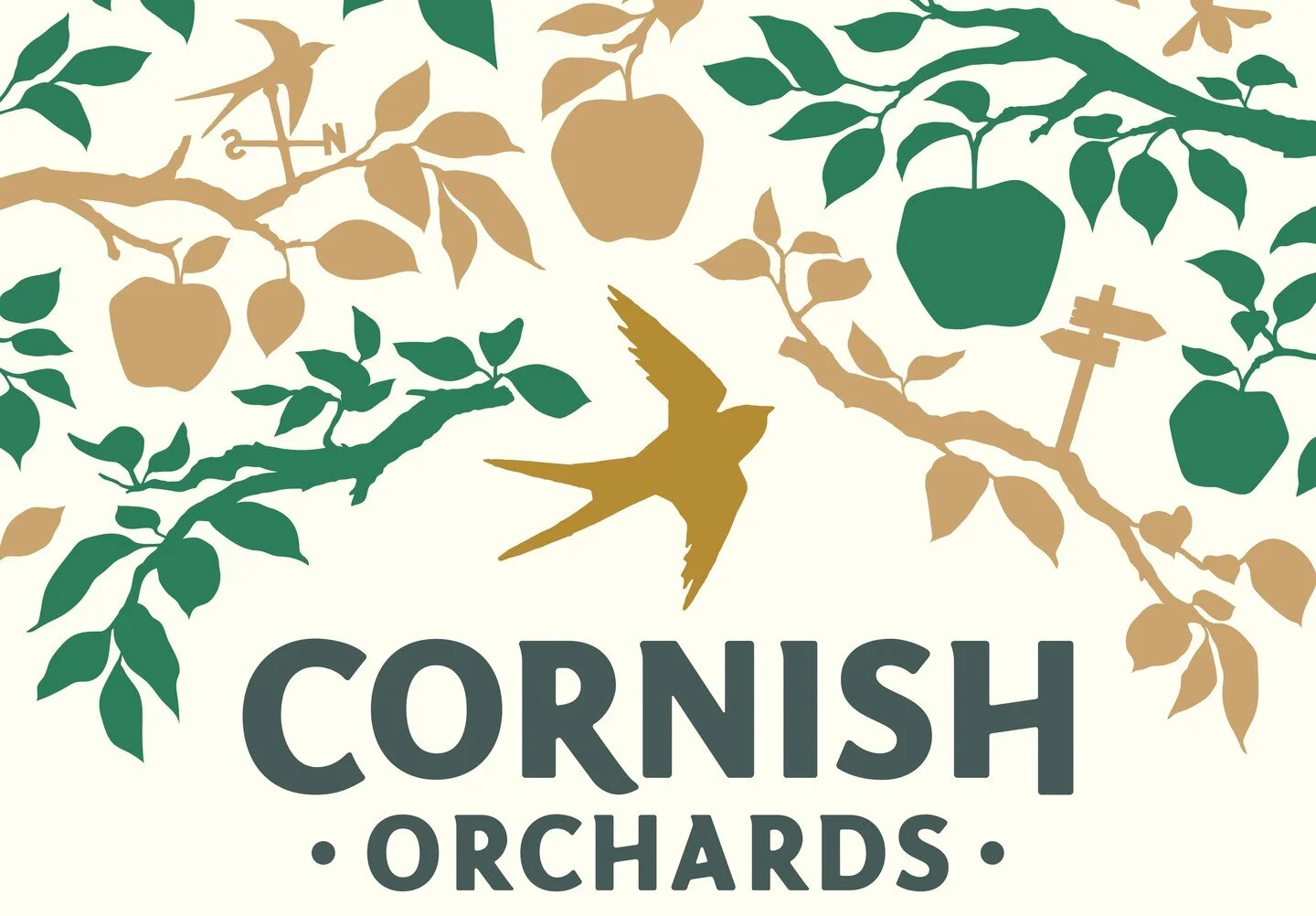Since it's cider weather (well, sort of) and following on from yesterday's interview, I thought I'd share some close ups of the illustrations for @cornishorchards that I created in collaboration with @outlaw_collective 🍏🍎🌿
Scroll through to see t