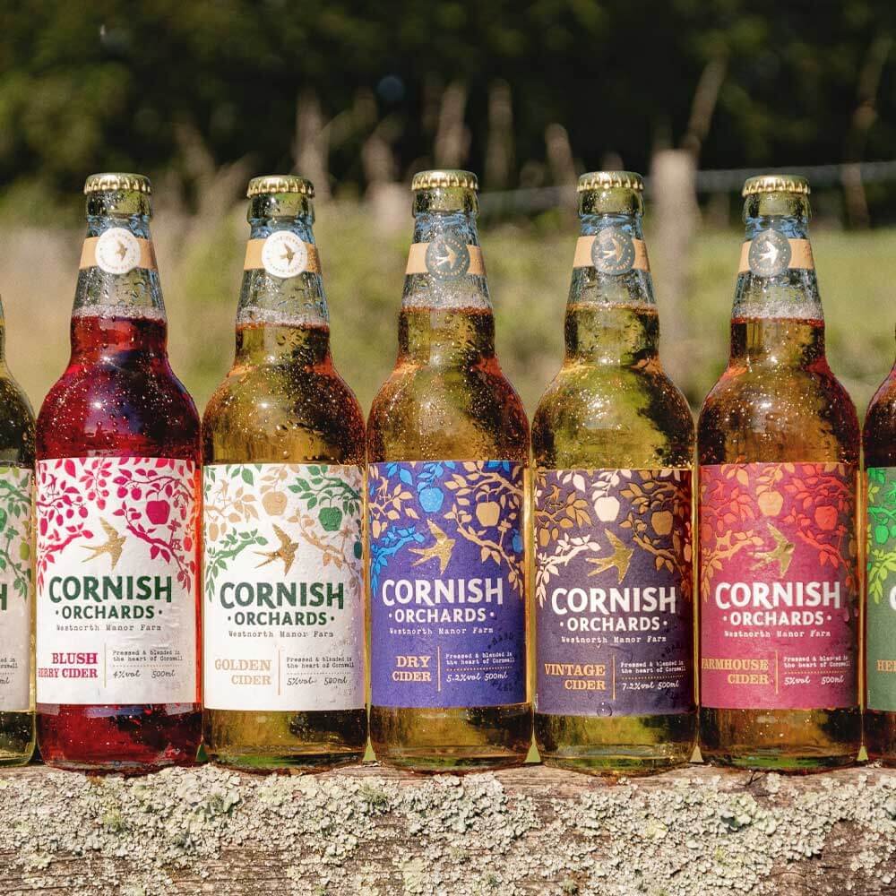 Cornish Orchards Illustrated Packaging