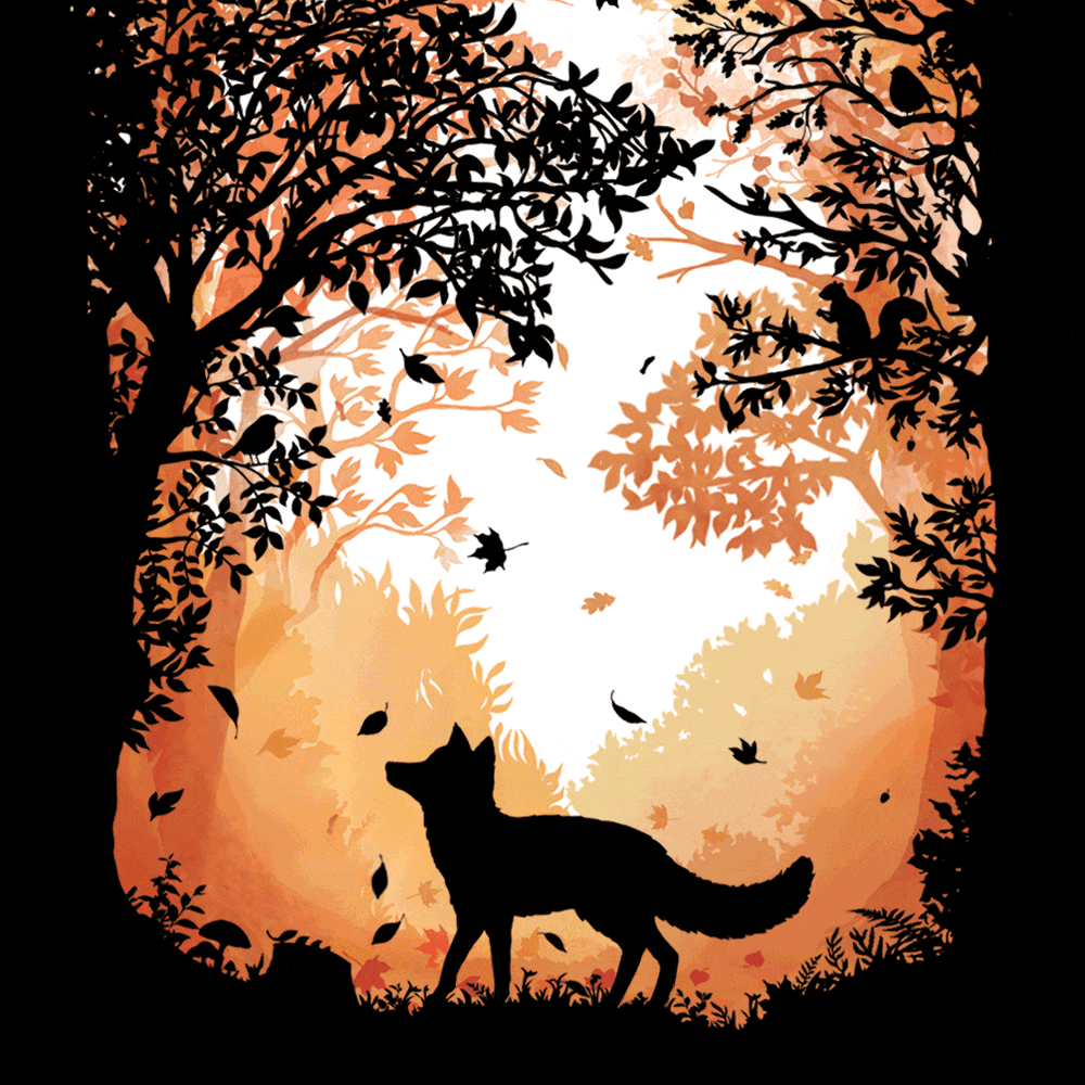 Autumnal Fox / Winter Deer