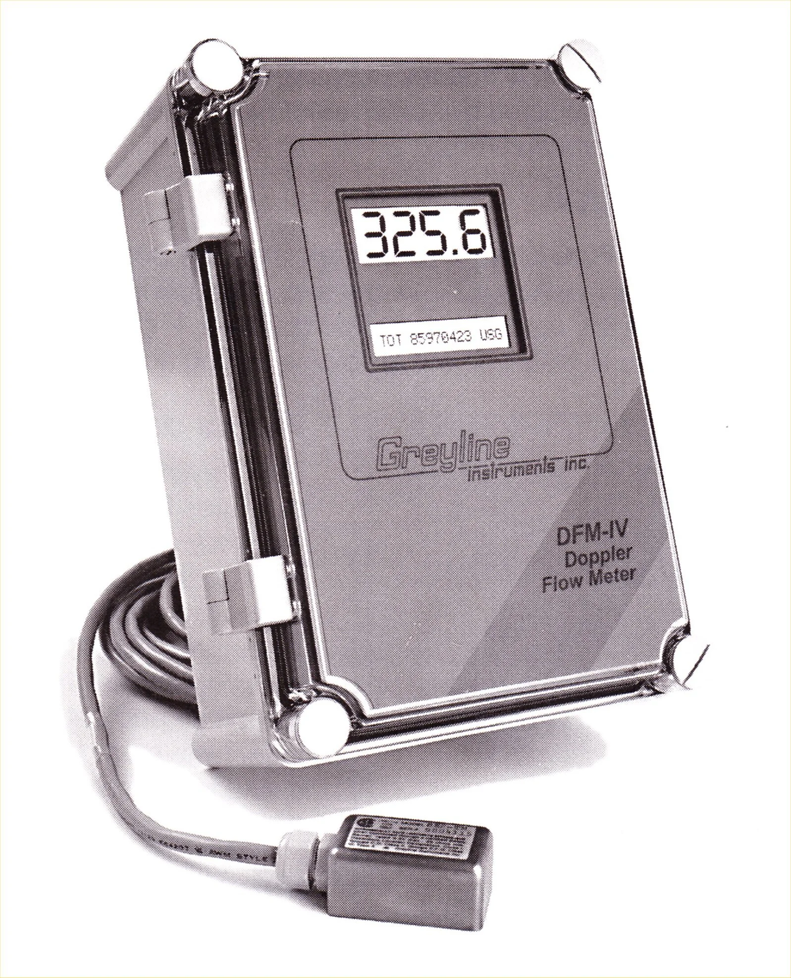 Simple NonContacting Doppler Flow Meter (DFM Ultrasonic) — Nixon