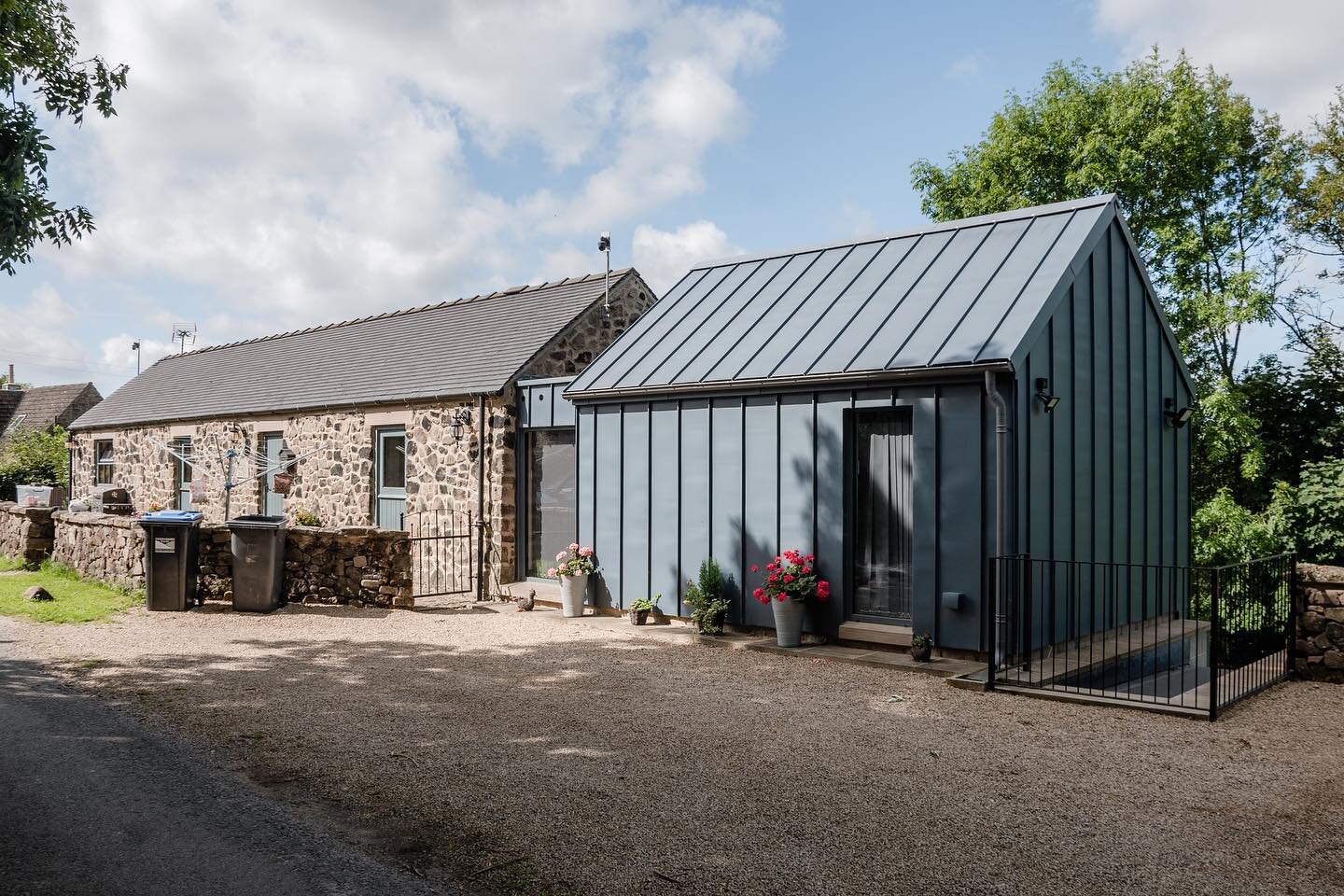The owners of this compact converted barn were in need of additional space to accommodate their growing family, and they were desperate to stay in the house which is located in a pretty hamlet. Through discussions with the Local Planning Authority wh