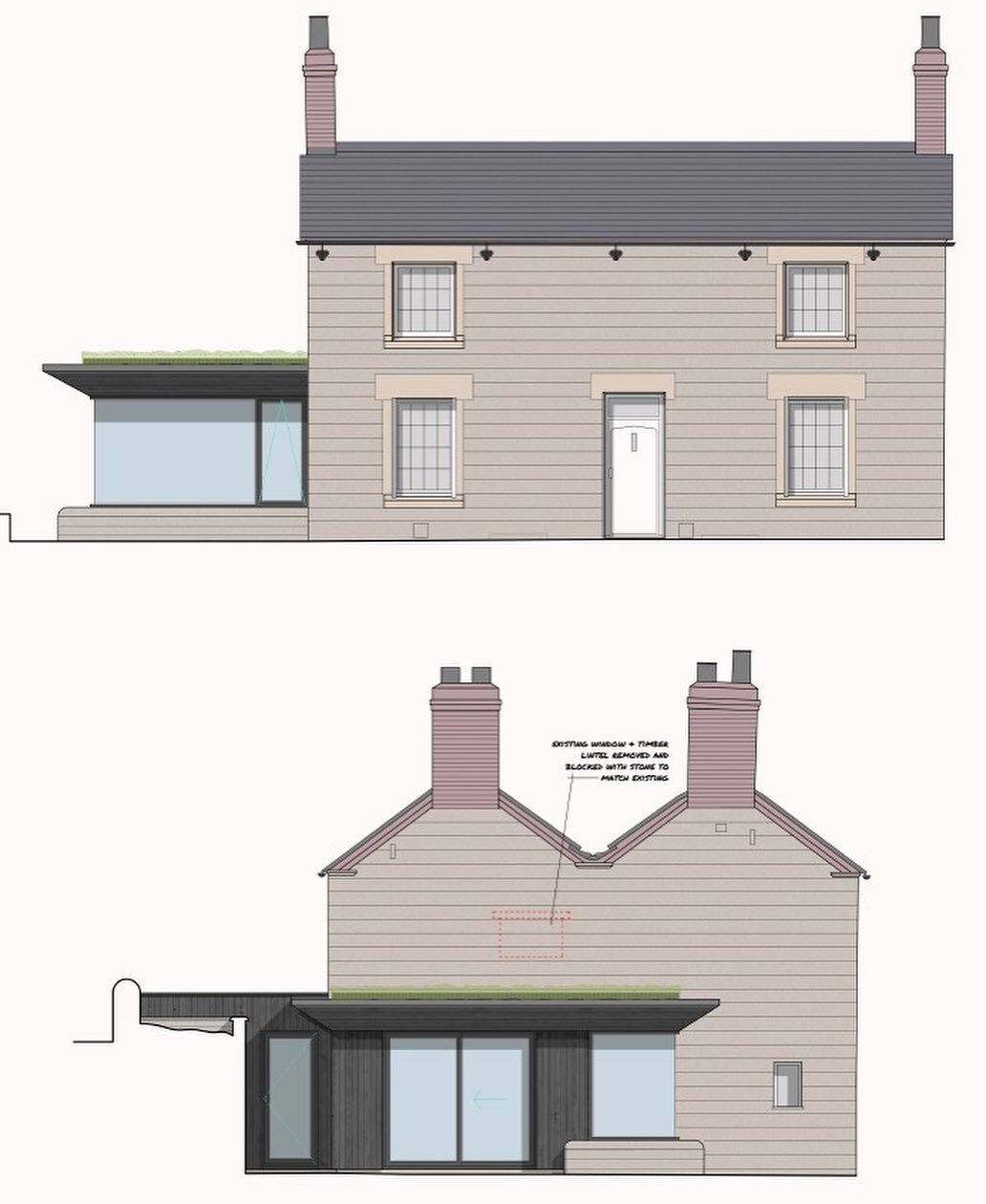 We're pleased to have secured Planning and Listed Building Consent for this residential extension to a charming Grade II listed former farmhouse which will enable access to stunning views across the Derwent Valley! The process has been lengthy but th