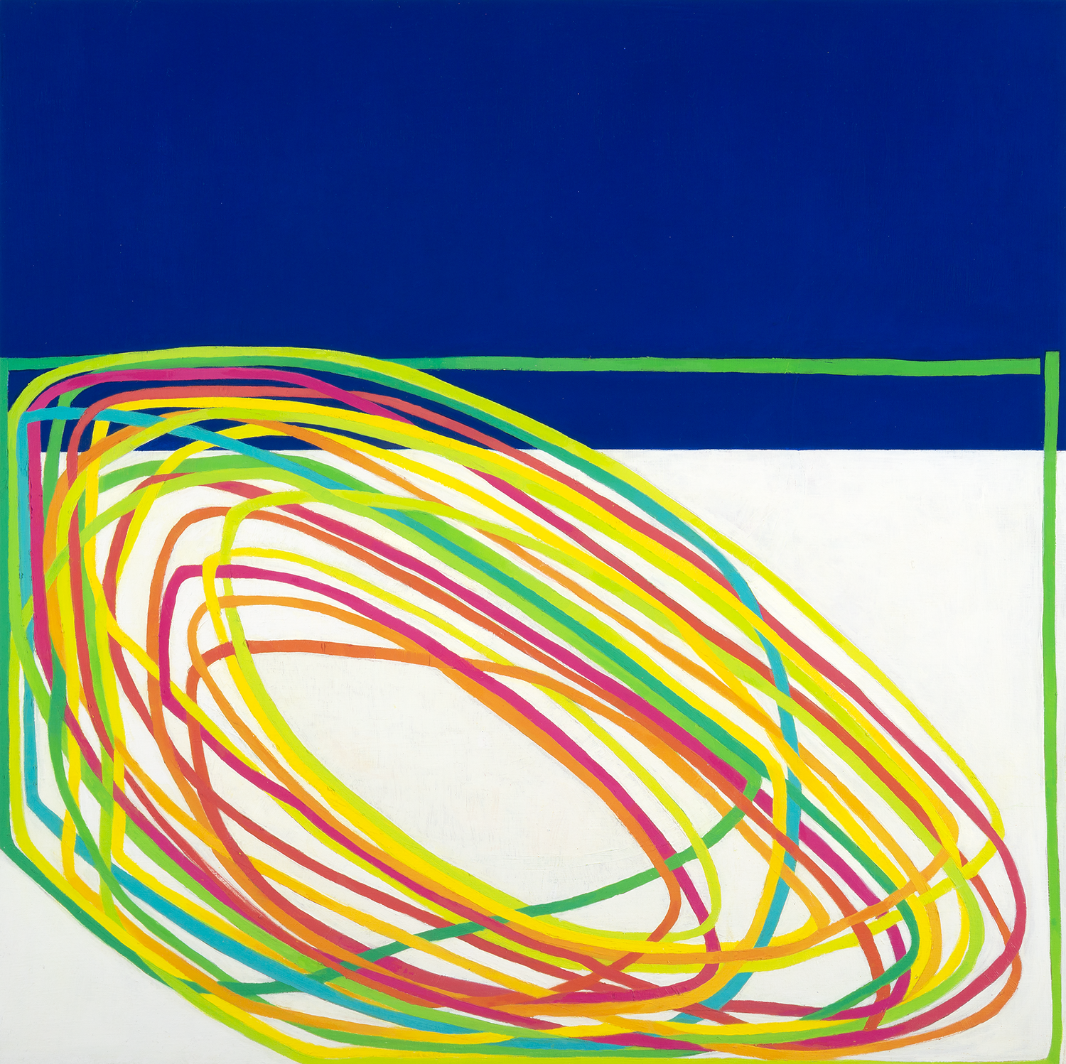 Awry II, oil on panel, 24 x 24 inches (Available - Click image for more information)