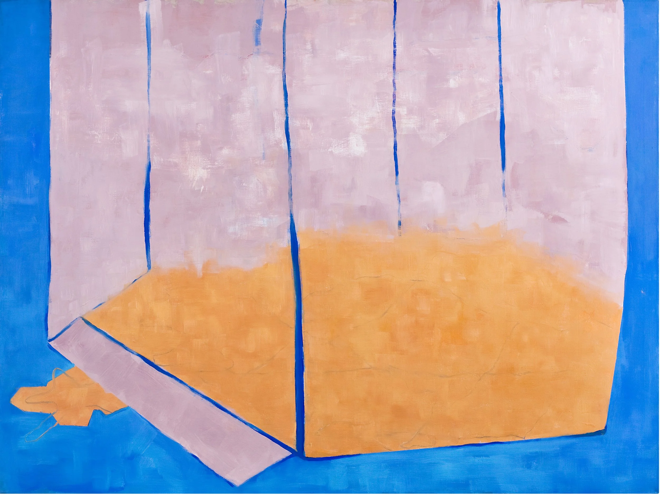 Glass Bottom, oil on linen, 72 x 96 inches (Available - Click image for more information)