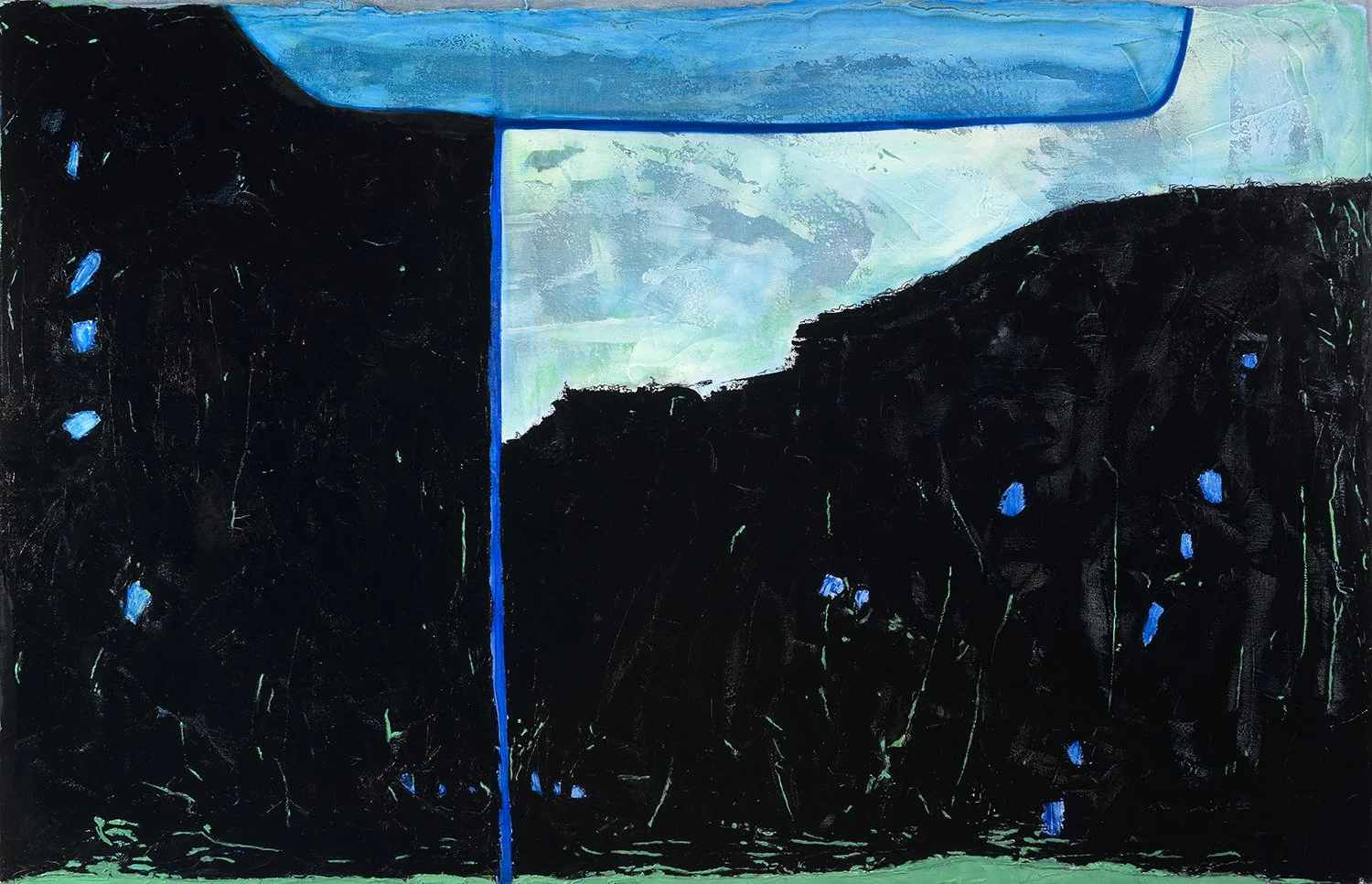 Stowaway II, Oil on canvas, 40 x 48 inches