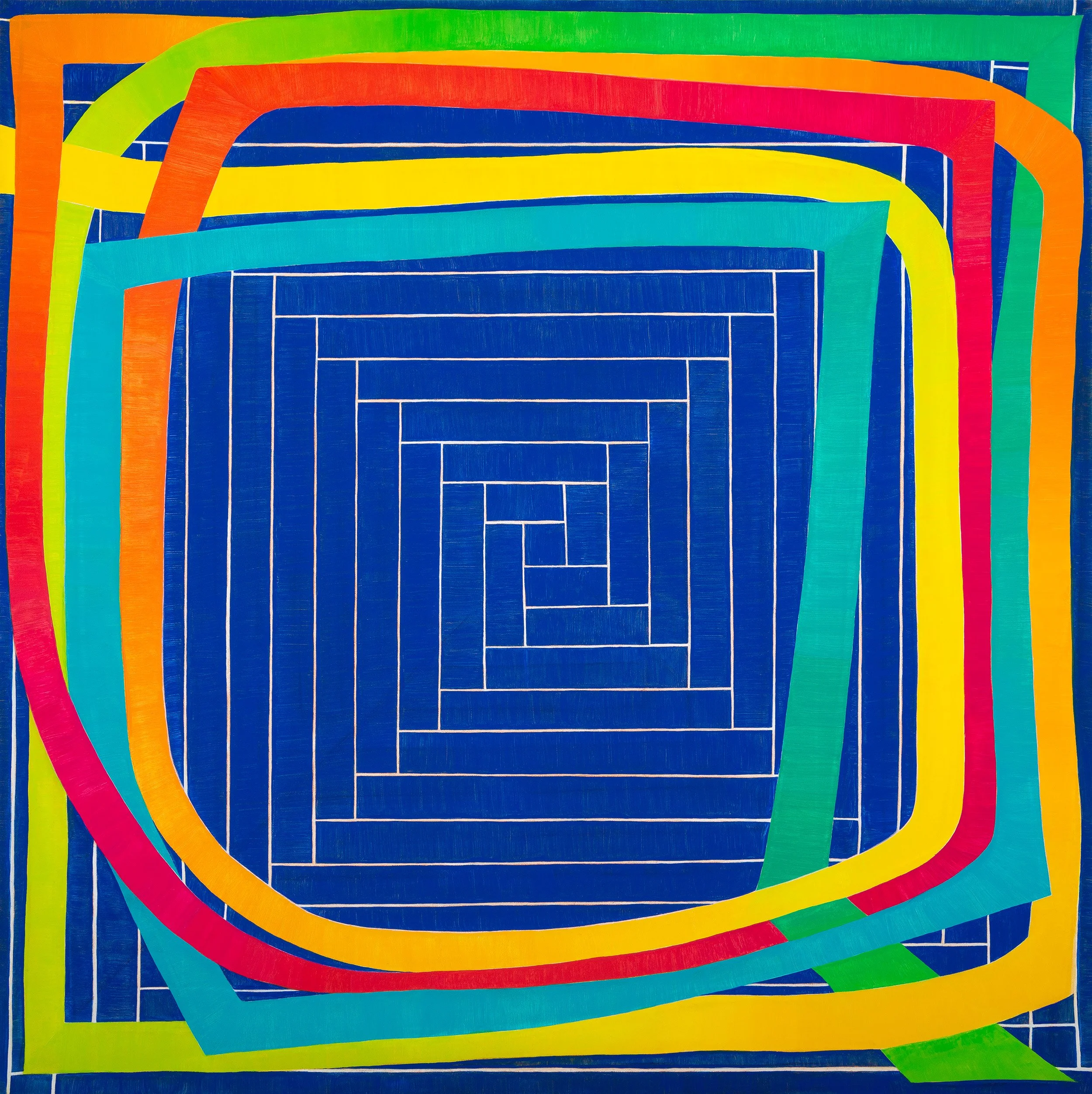 Inflection, oil on panel, 24 x 24 inches