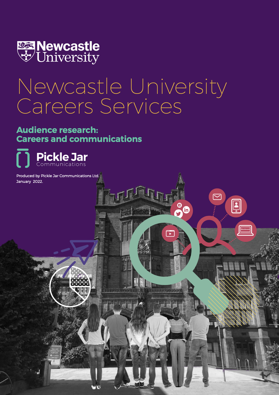 Newcastle University Careers Service: audience research for careers and