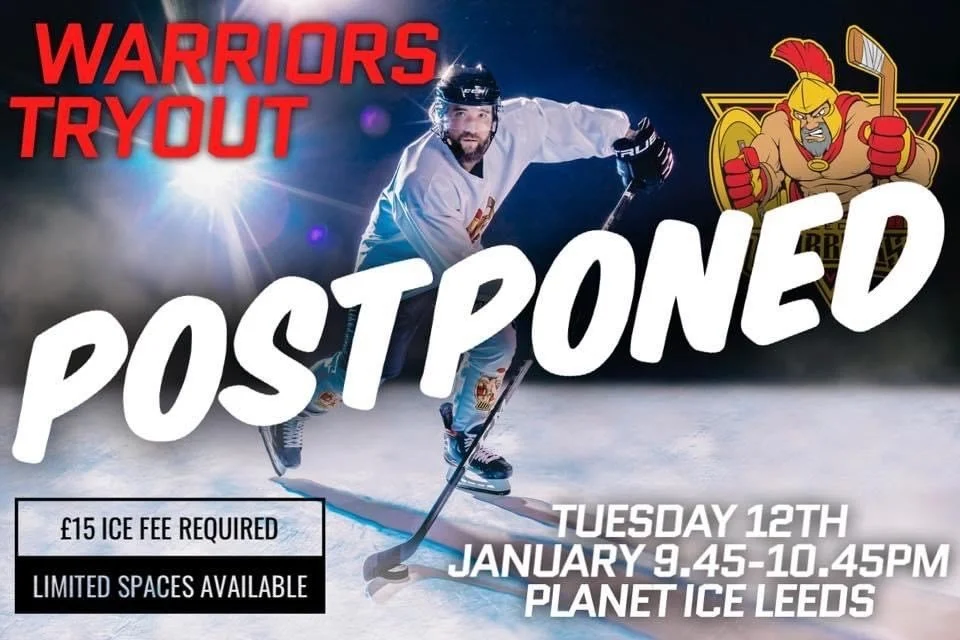 Warriors try out cancelled