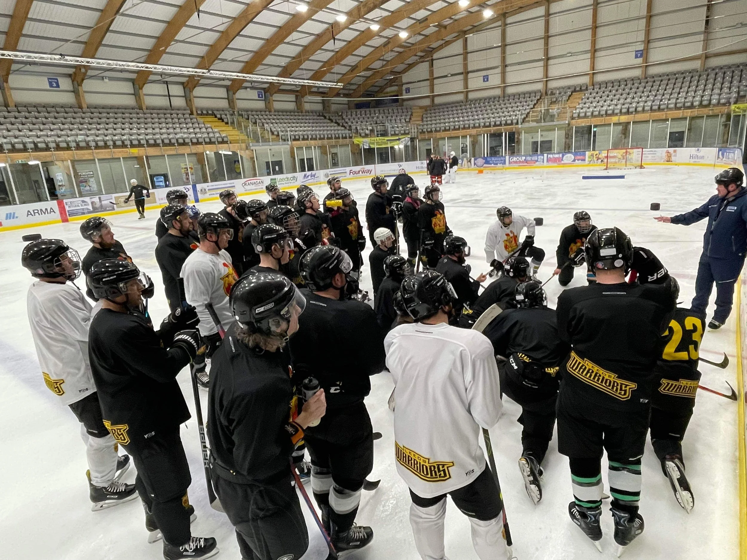 Warriors skill session