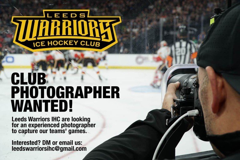 Club Photographer wanted