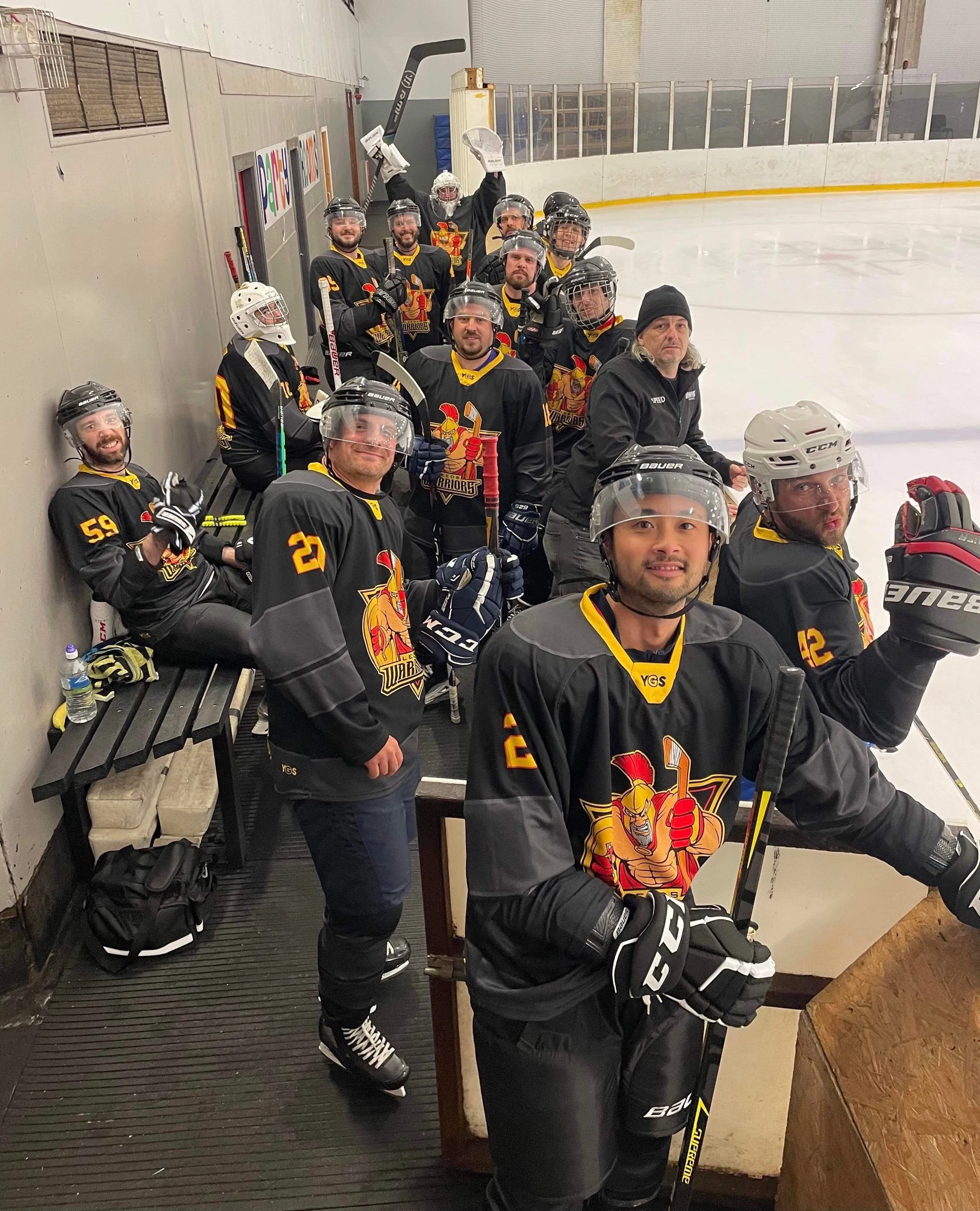 Warriors 2 defeated by Bradford Cannibals