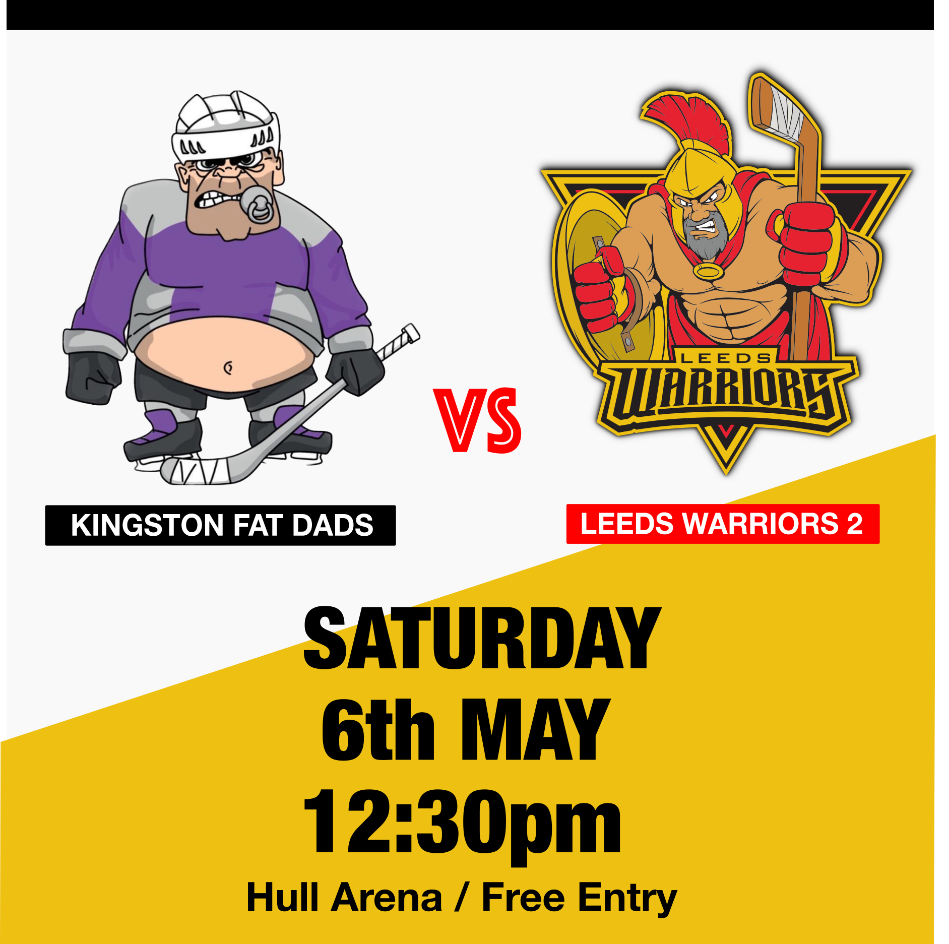 Warriors 2 take on the Fat Dads of Hull