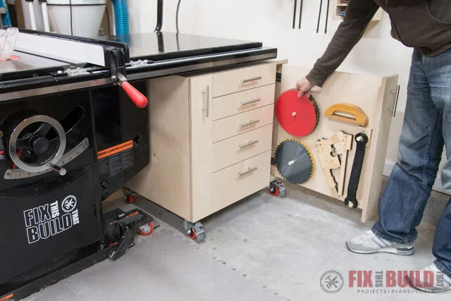 Table Saw & Router Cabinet — Mike's MS Woodworking