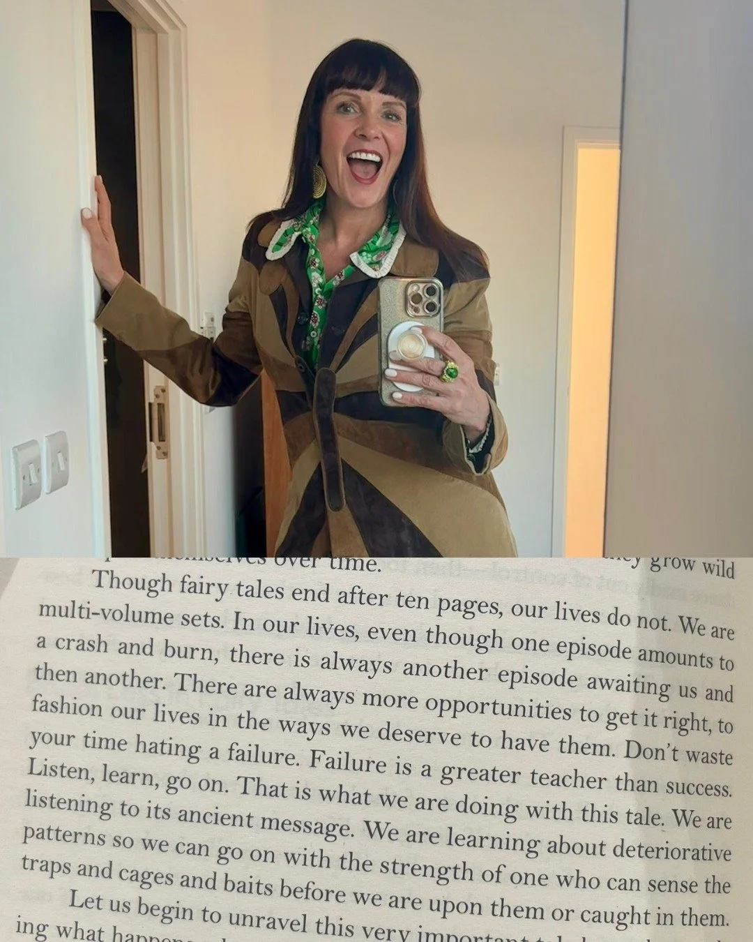 I believe life is not meant to be lived perfectly. I don&rsquo;t always embody that&mdash;there are moments I still catch myself blaming myself and holding onto past things I perceive as mistakes &mdash;but it feels true to me.

What matters more is 