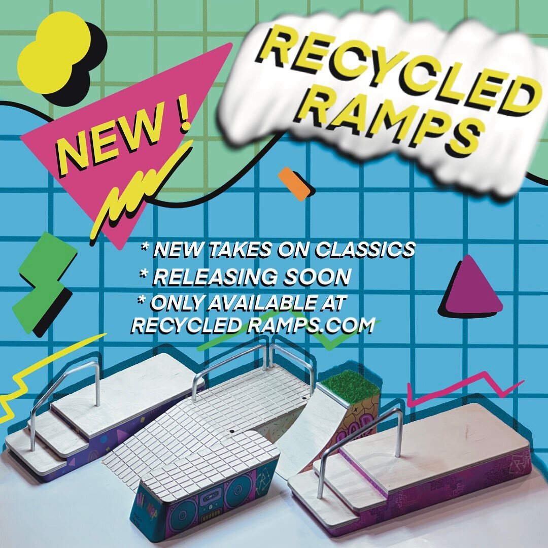Been Teasing These For A Bit So Here We Go!

Next set of &ldquo;New&rdquo; Rec Ramps are launching soon! 

August 18 Mark Your Calendar! 

Mall food court look inspired obstacles adding on to this years collection. 

Perfect for pairing with any of o
