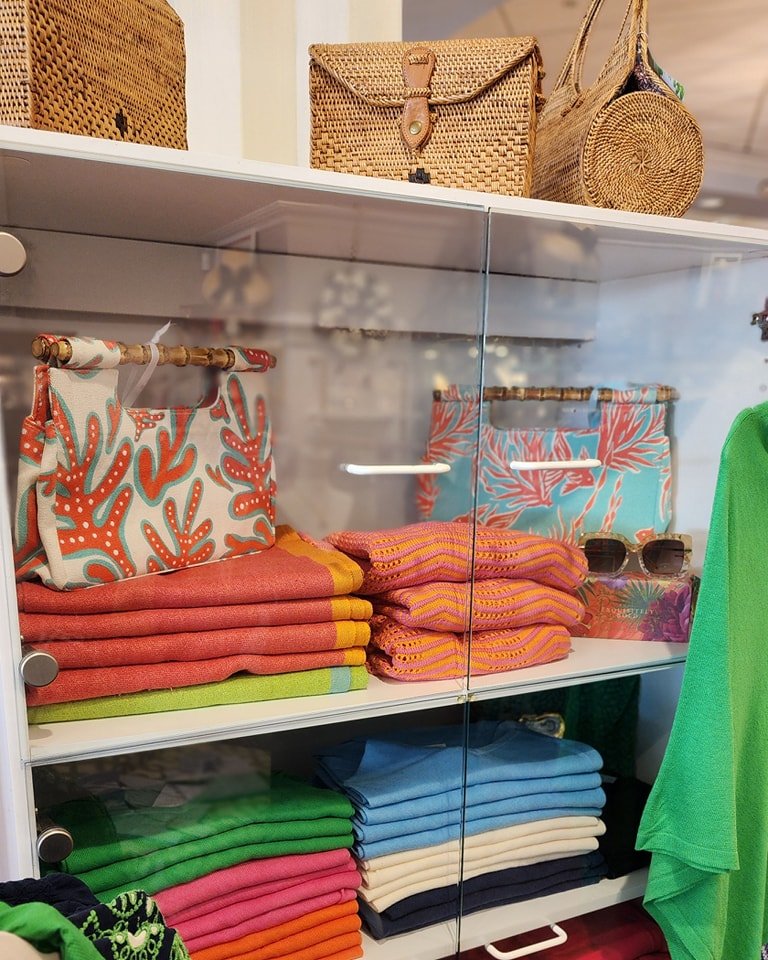🌟 Fresh Drop Alert at Nest in the Village! 🌟

Cozy up in style with our luxurious Gretchen Scott Cashmere-like Ponchos! Available in a vibrant palette of green, pink, orange, light blue, cream, navy, and classic black. Perfect for adding a pop of c