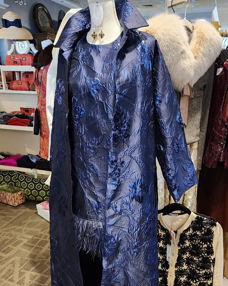 ✨ Winter winds, meet effortless elegance. ✨

At Nest in the Village, we&rsquo;re styling the season with the Night Gaze Windy Coat, perfectly paired with the matching Melio Dress for a sleek and sophisticated look. Elevate it further with our Grandmo