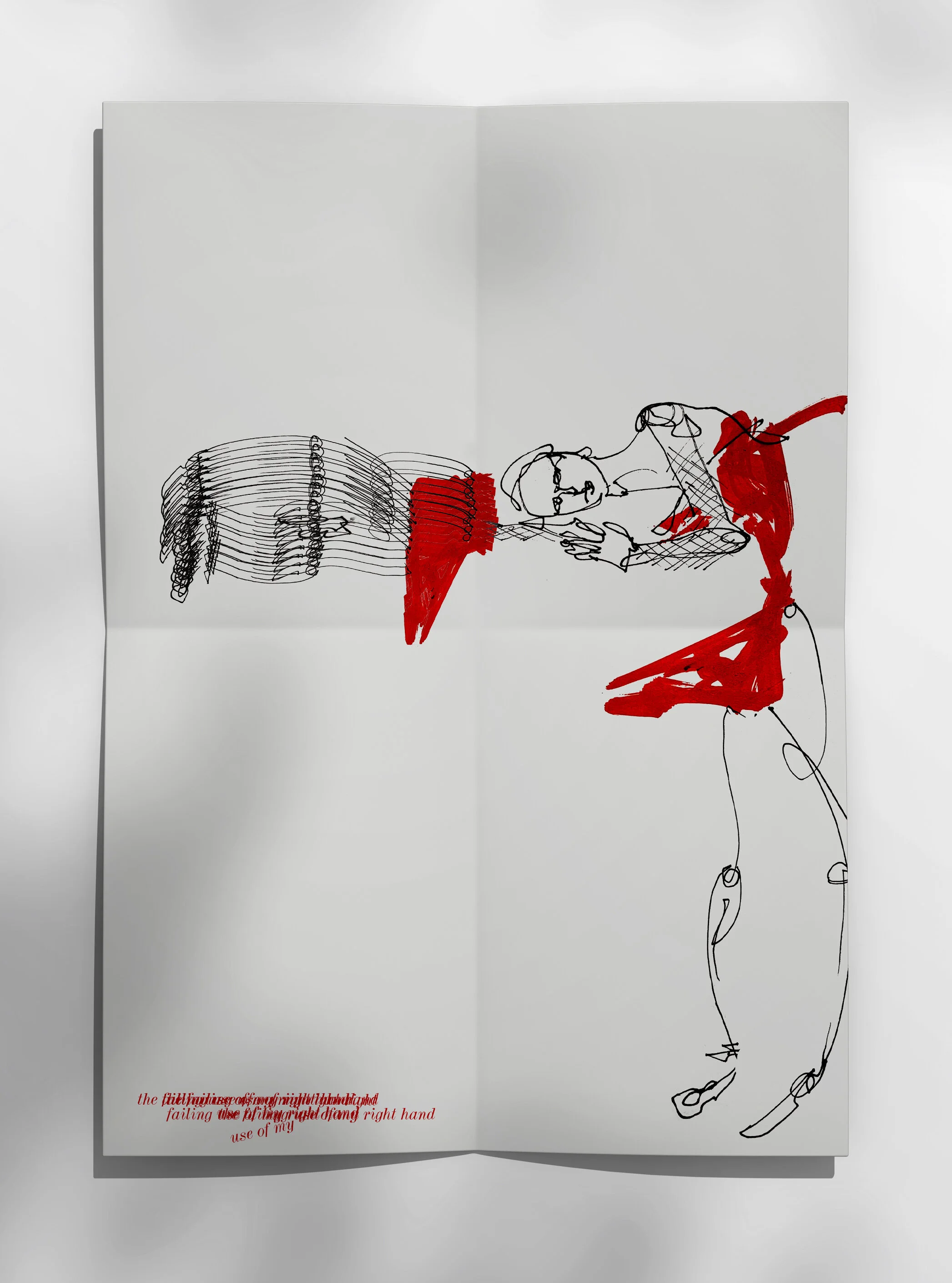 Right Hand 
(marker/pen/digital)