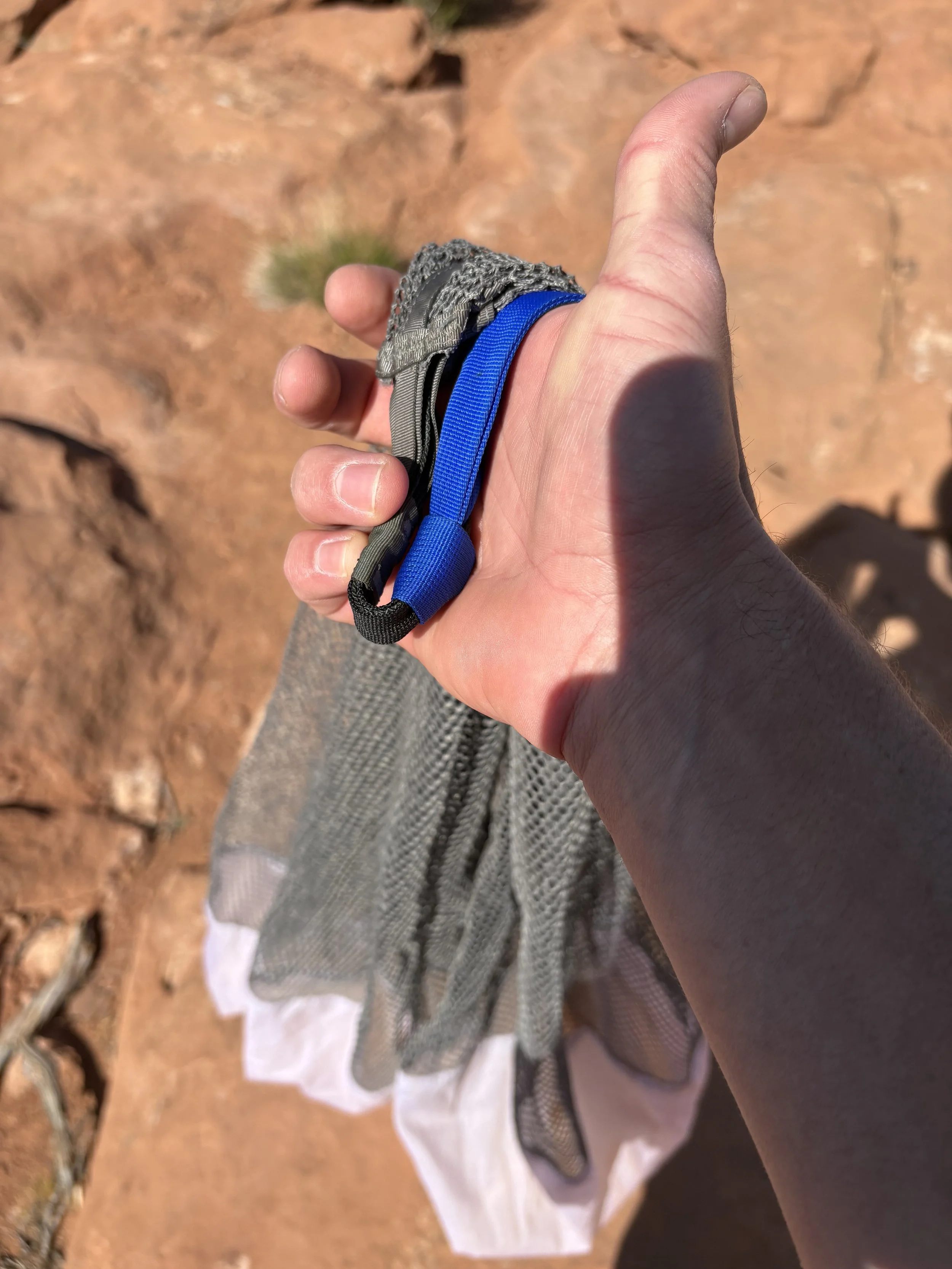 Figure 3:2 — Pre-Inflate setup with a 5’ bridle. 